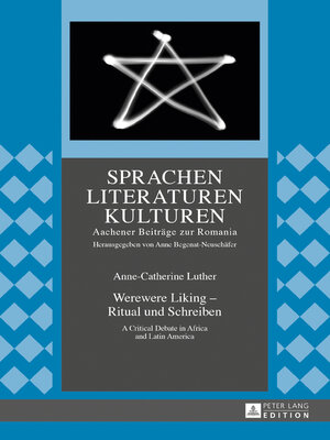 cover image of Werewere Liking – Ritual und Schreiben
